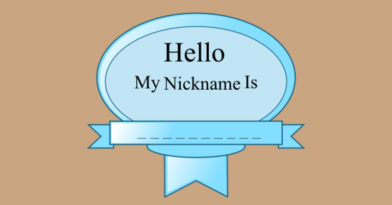 " God's Nickname For You"
